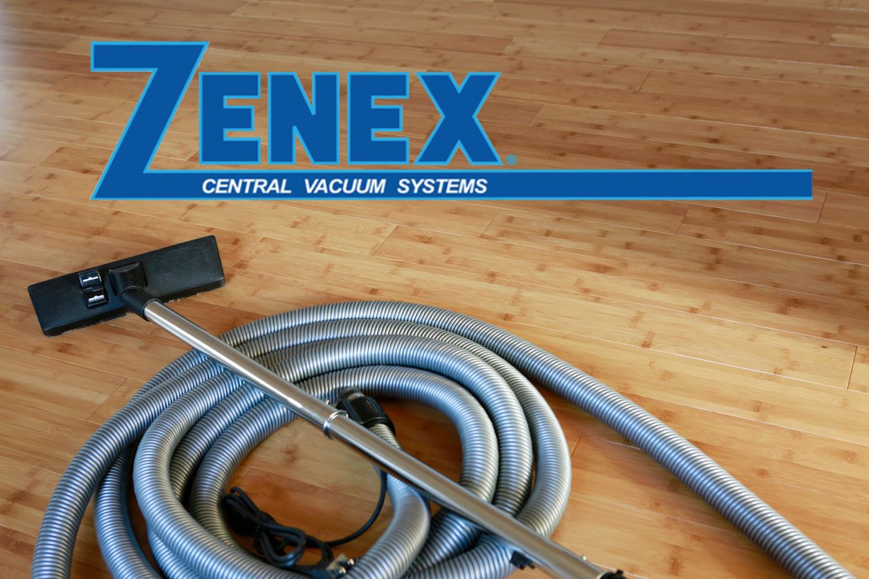 zenex central vacuum system with hose